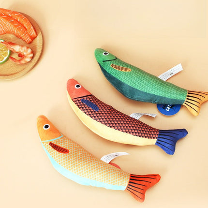 Catnip Stuffed Fish Cat Toy