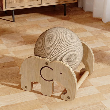 Interactive Rolling Cat Scratcher Toy