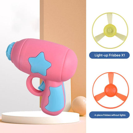 [BOGO] Ultimate Cat Flying Disc Launcher Set - Buy 1 Get 1 FREE (12-Piece Mega Bundle) | Includes LED Glow-in-the-Dark Discs | Interactive Fetch & Chase Toy for Cats