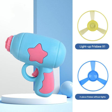 [BOGO] Ultimate Cat Flying Disc Launcher Set - Buy 1 Get 1 FREE (12-Piece Mega Bundle) | Includes LED Glow-in-the-Dark Discs | Interactive Fetch & Chase Toy for Cats