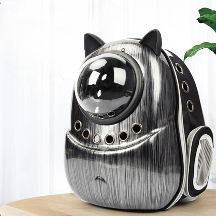 Space Capsule Pet Backpack Carrier for Cats and Small Dogs