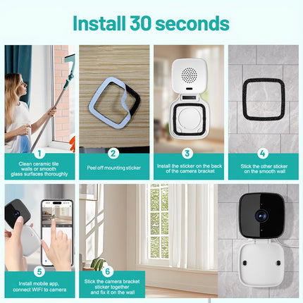 Keep an Eye on Your Home Anytime in 2K HD