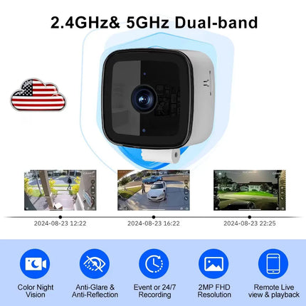 Keep an Eye on Your Home Anytime in 2K HD