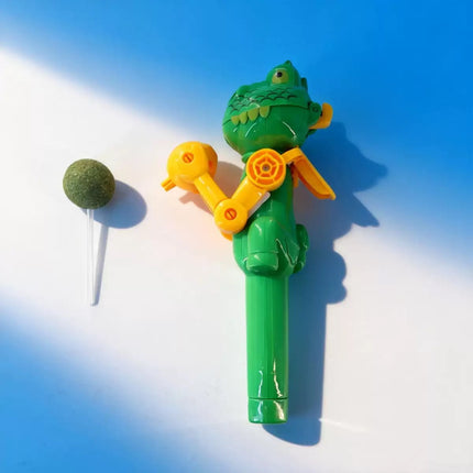 Interactive Dinosaur Toy for Cats