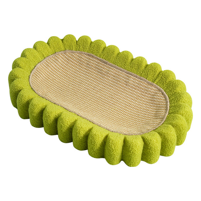 Large Sisal Cat Scratcher Bed with Lounging Area