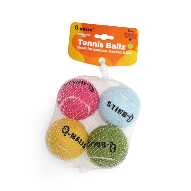 Durable Dog Tennis Balls Set