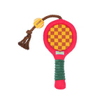 Tennis Racket Knot Toy (Red and Yellow)