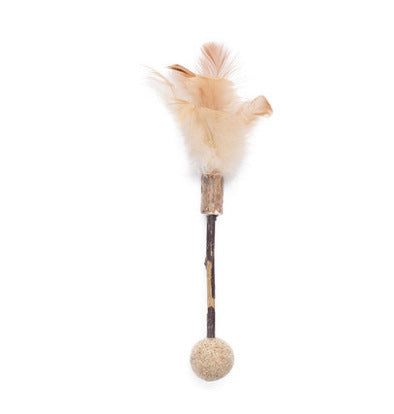 Elastic Hanging Cat Teaser Toy with Catnip