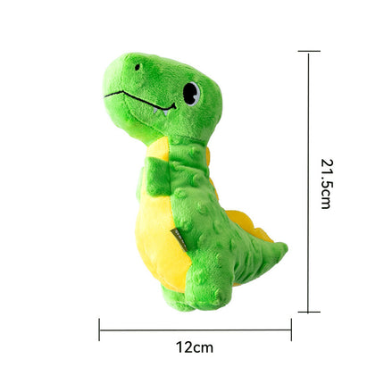 Squeaky Crinkle Plush Dog Toy