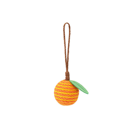 Elastic Hanging Cat Teaser Toy with Catnip