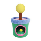 Colorful catch ball pet house