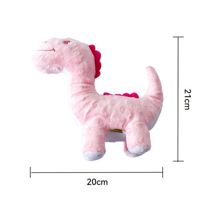 Squeaky Crinkle Plush Dog Toy
