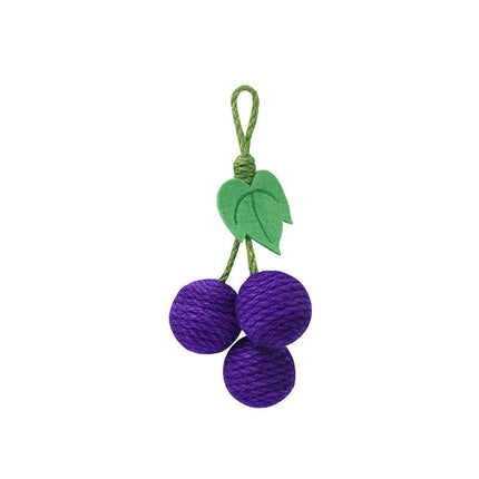 Elastic Hanging Cat Teaser Toy with Catnip