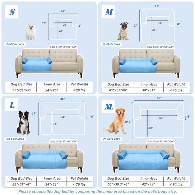 Self-Cooling Dog Bed Mat for Summer Days