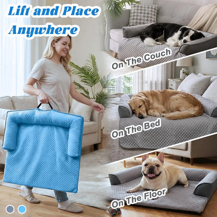 Self-Cooling Dog Bed Mat for Summer Days