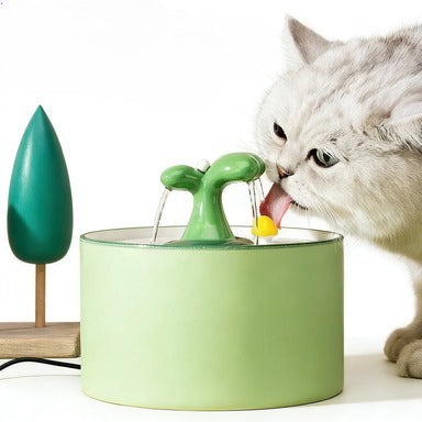 Ceramic Heated Cat Water Fountain