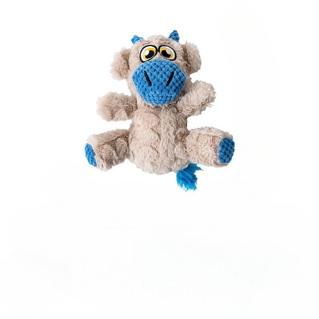 Squeaky Crinkle Plush Dog Toy