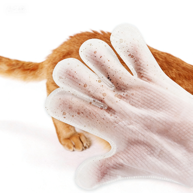 No-Rinse Pet Grooming Wipes Gloves