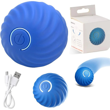 Smart Interactive Rolling Ball Toy for Dogs & Cats